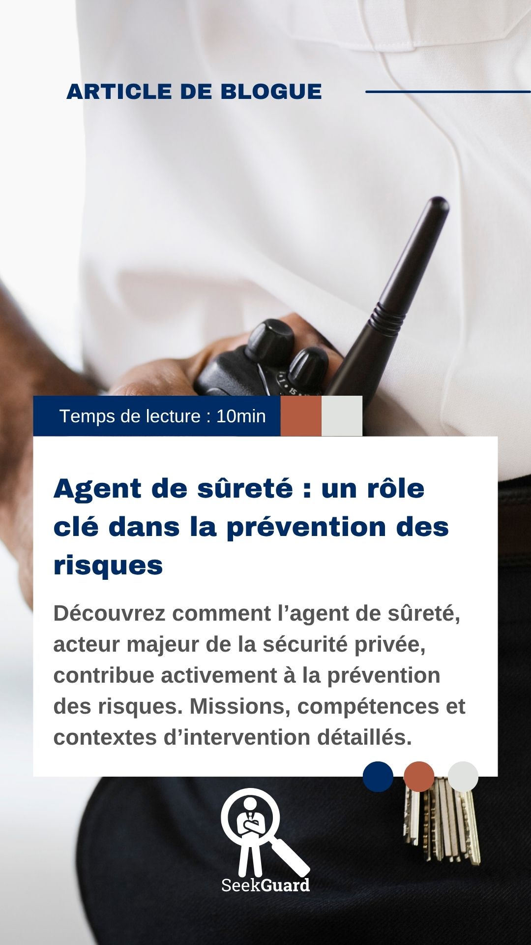 Agent de sûreté : un rôle clé dans la prévention des risques